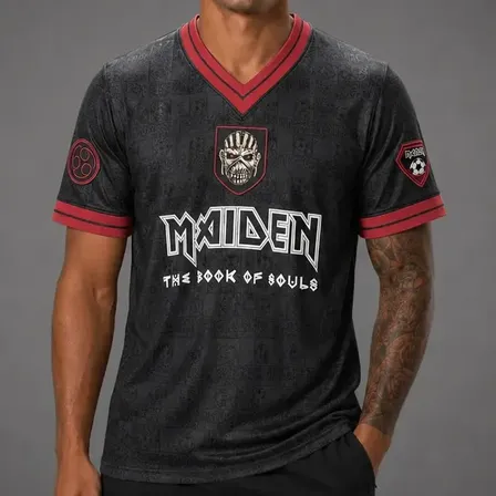 Camisa Iron Maiden X West Ham Oficial Retrô 2016