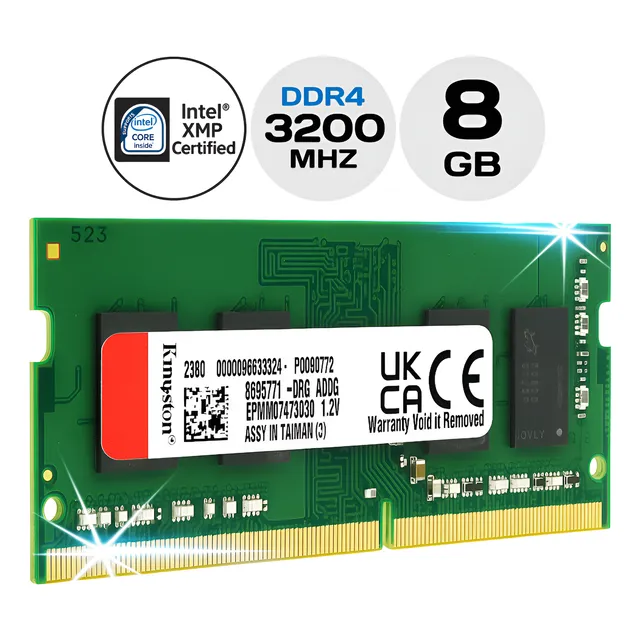 Memoria Ram Ddr4 8gb 3200mhz Kingston Sodimm Para Laptop