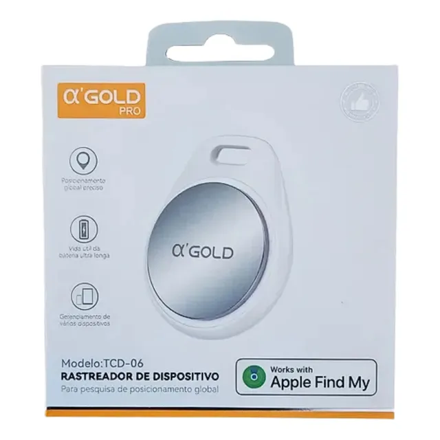 Tag Rastreadora Localizadora Anti Perda A'gold