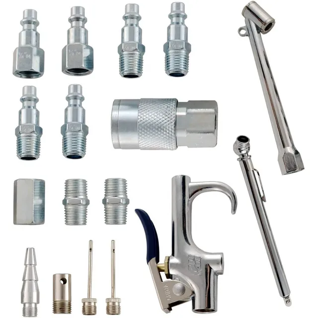 Kit De Accesorios Neumaticos Campbell Hausfeld 17pzas