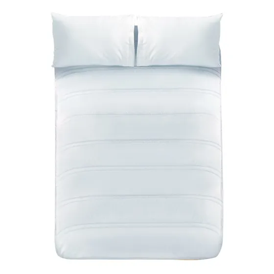 Protector Cubre Colchón King Size Blanco Antiácaros Ultra
