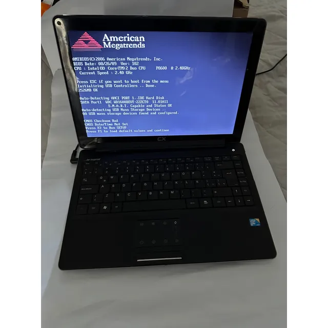 Notebook Cx 13.3 - Core 2 - 2gb Ram - 120gb Hdd Negro