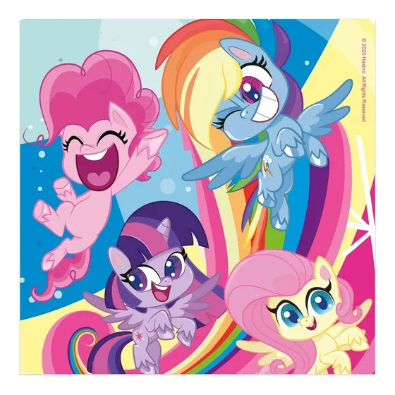 Servilleta Cumpleaños My Little Pony X 10 Cotillón Activarte