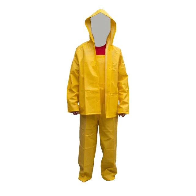 Overol Y Chaqueta Fontanero En Pvc Con Pechera Calibre 18