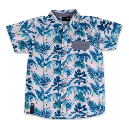 Camisa Niño Azul Pillin