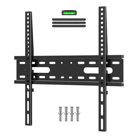Soporte De Pared Fijo Mountup Para Tv De 26 A 60 Pulgadas Color Negro