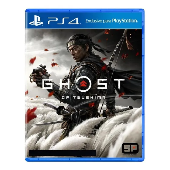 Ghost Of Tsushima Ps4  Mídia Física Dublado Em Português
