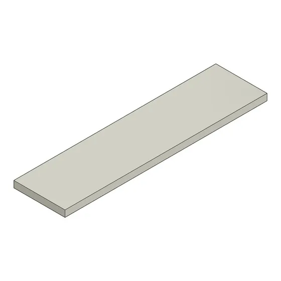 Acrílico Para Teste De Trinca De Cabeçote 750x190