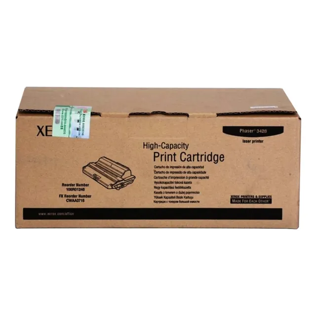 Tóner Xerox 106r01246 negro | 3428 | 3428d | 3428dn