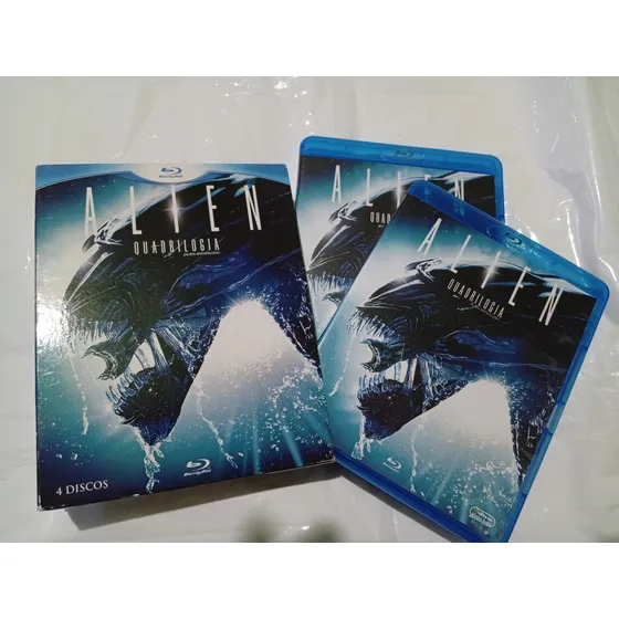 Bluray Box Alien Quadrilogia 4 Discos
