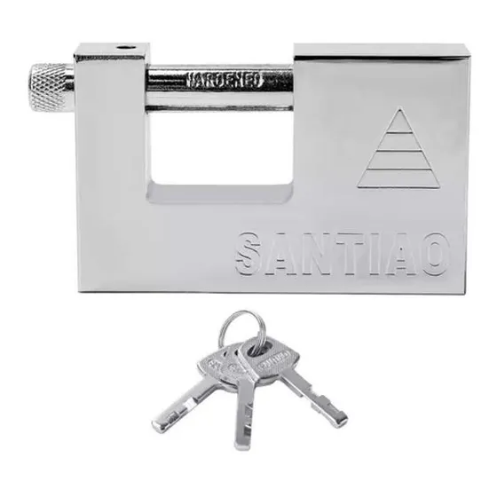 Candado De Perno 90mm Acero Inoxidable Industiral/comercial