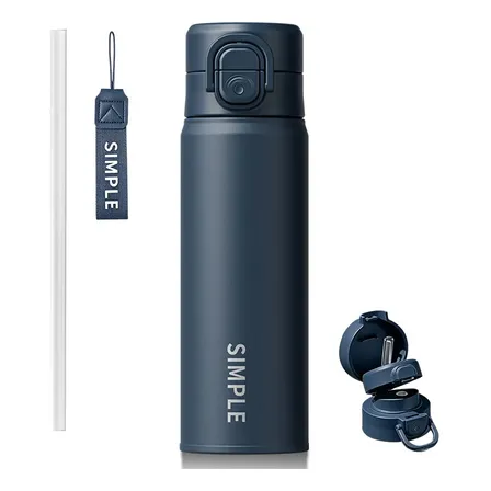 500ml Garrafa Térmica De Aço Inoxidável Parede Dupla