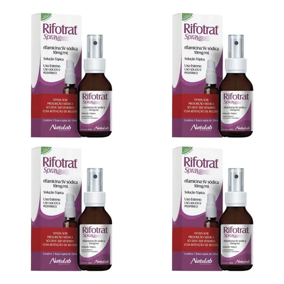 Rifotrat Spray Natulab 20ml Kit C/4