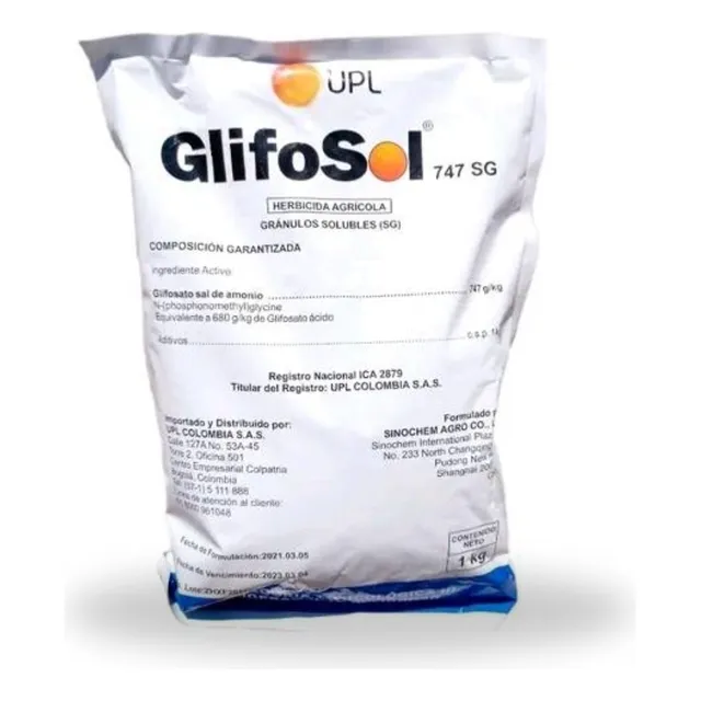 Glifosato Granulado De Uso Agricola X 1 Kg