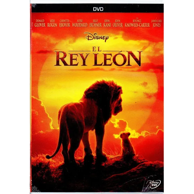 El Rey León (2019) - Dvd Nuevo Original Cerrado - Mcbmi
