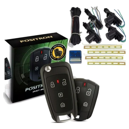 Alarme Pósitron De Carro Exact Com Chave Trava Eletrica Alarme Pósitron De Carro Exact Com Chave Trava Eletrica