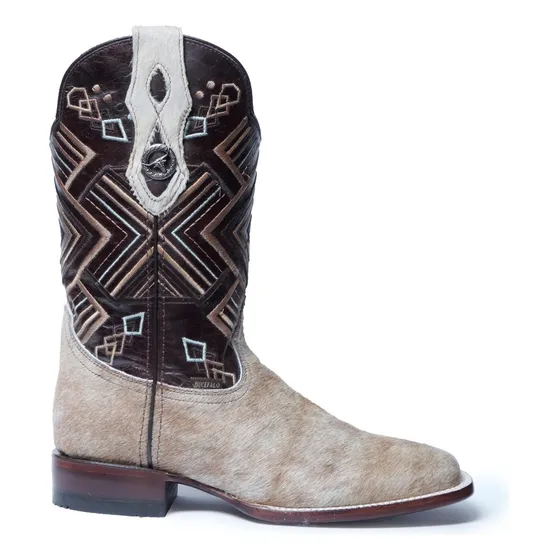 Bota Bulldog Para Hombre En Pelo De Becerro 100% Original