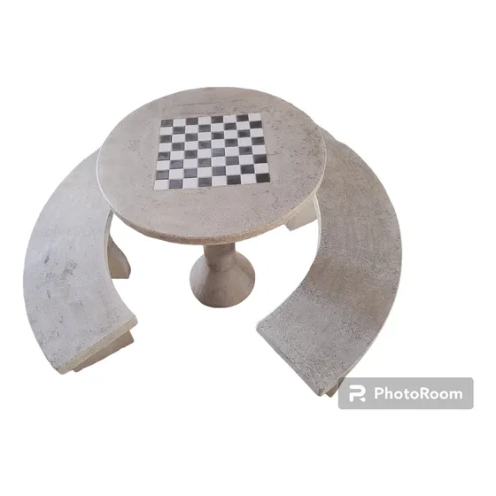  Mesa De Concreto Para Jardins