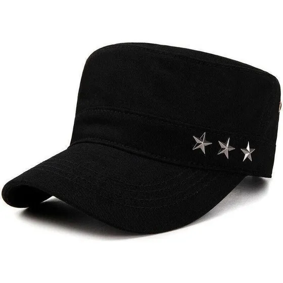 L Gorra Militar De Combate Con Patrón De Estrellas For