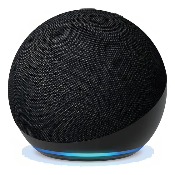 Amazon Echo Dot 5th Gen Con Asistente Virtual Alexa 110v/240v Color Negro