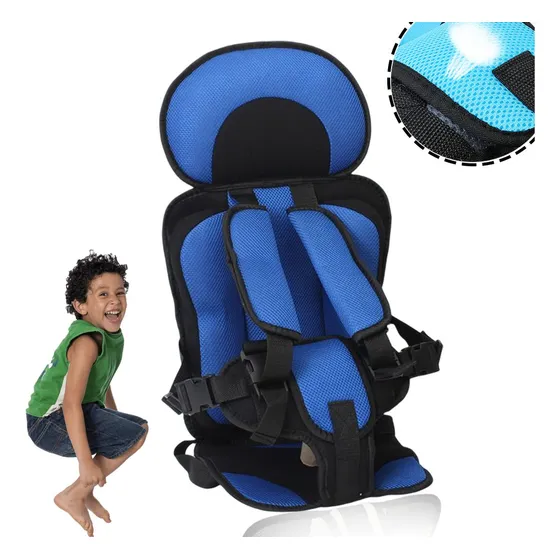 Auto Silla Para Bebe Plegabl Seguridad Silla Calidad Alta Azul Del Lago - Trompeta