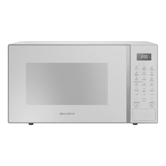 Micro-ondas Menu Gourmet Brastemp Bms46ab 32 Litros Branco 110v Micro-ondas Menu Gourmet Brastemp Bms46ab 32 Litros Branco 110v