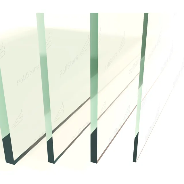 Policarbonato Compacto Transparente De 2mm - 1500mm X 1000mm