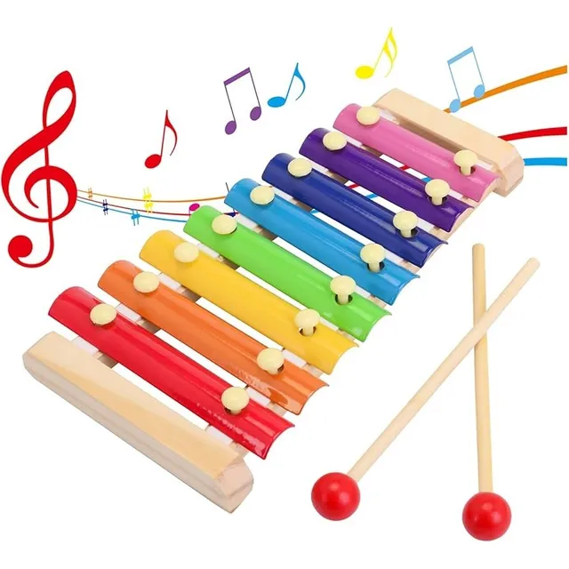 Xilófono Juguete Musical Para Niños Marimba Piano Didáctico 