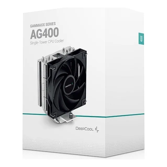 Enfriador de procesador Deepcool Ag400 R-AG400-BKNNMN-G-1