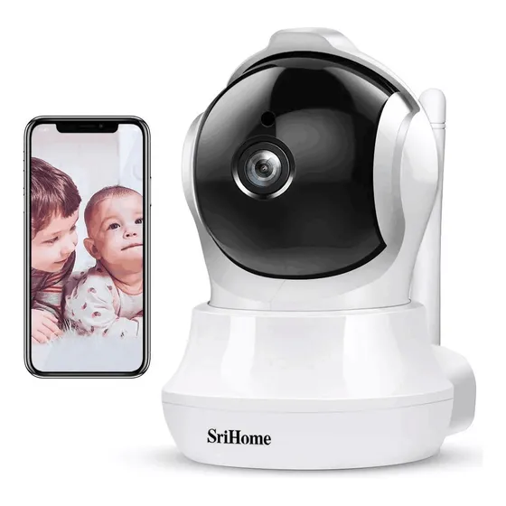Camaras De Seguridad 3mp Wifi Inalambricas Srihome Monitor