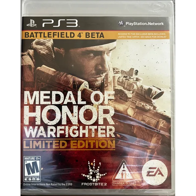 Juego Medalla De Honor Warfighter Limited Edition Ps3 