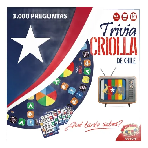 Juego Trivia Criolla 3000 Preguntas De Chile / Diverti