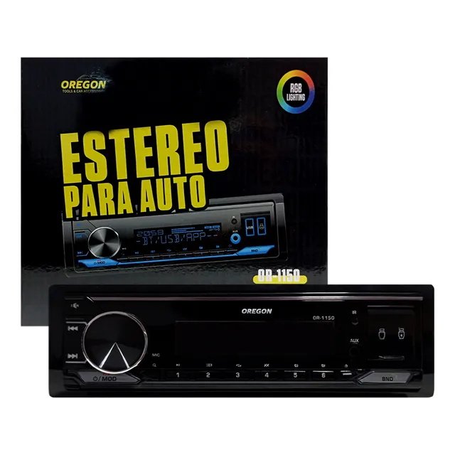Toradio Con Bletooth, Usb, Mp3, X, Fm Para To Lcd Rgb