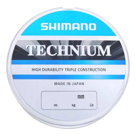 Linha Mono. Shimano Technium 0,25mm (6,1kg) - 200 Metros