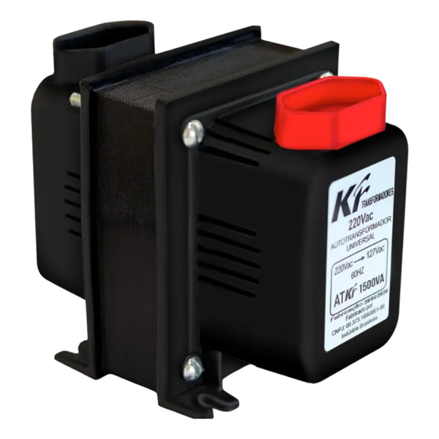 Auto Transformador 1500va 1050w Maquina De Lavar Bivolt Kf