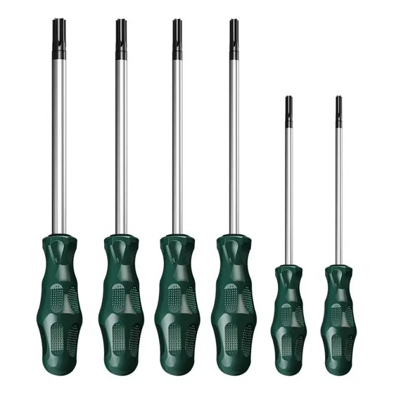 Llave Torx Hexagonal T15 100mm Flor Ciruelo Con Agujero