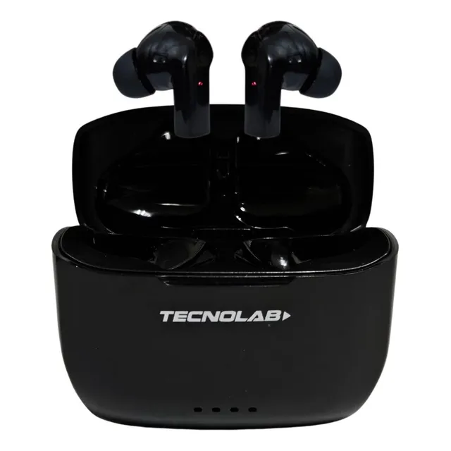 Audífonos Inalámbricos Bluetooth In Ear Tws Negro Tecnolab