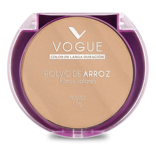 Polvo De Arroz Matificante Vogue Con Filtro Solares - 11gr