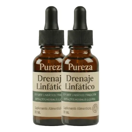 Gotas Pureza Drops X2 | Drenaje Linfático Menta