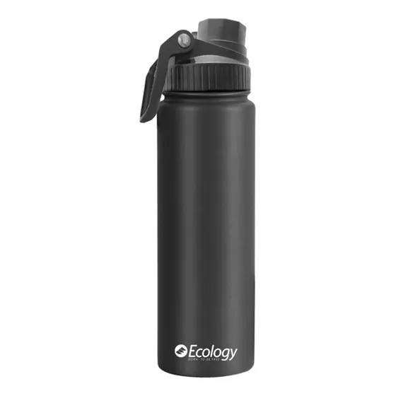 Termo De Agua Tokyo Con Doble Tapa 21oz/620ml Ecology