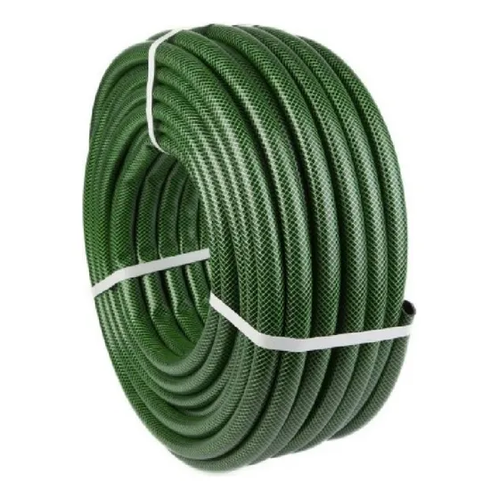 Manguera Jardinera Reforzada 1 Pulgada X 50 Metros/todokcl Color Verde