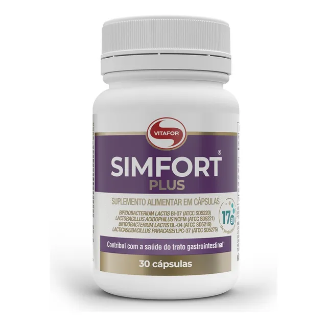 Simfort Plus Vitafor 30 Cápsulas 