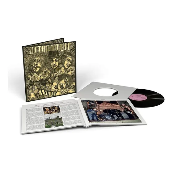 Lp Jethro Tull Stand Up Capa Dupla Pop-up Livreto 24pag 180g