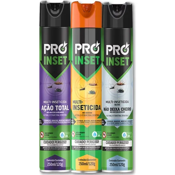 Multi-inseticida Base Dagua Potente Pro Inset Mosquito 250ml