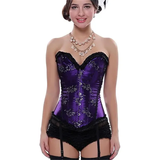Corset Violeta Victoriano Talla S Y M