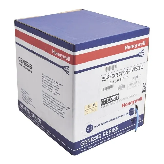 Bobina De Cable 305 Mts Utp Cat6 Cobre Honeywell