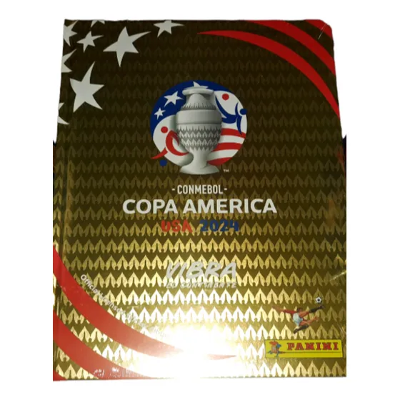 Álbum Copa América 2024 Dorado Tapa Dura Limitado Nuevo