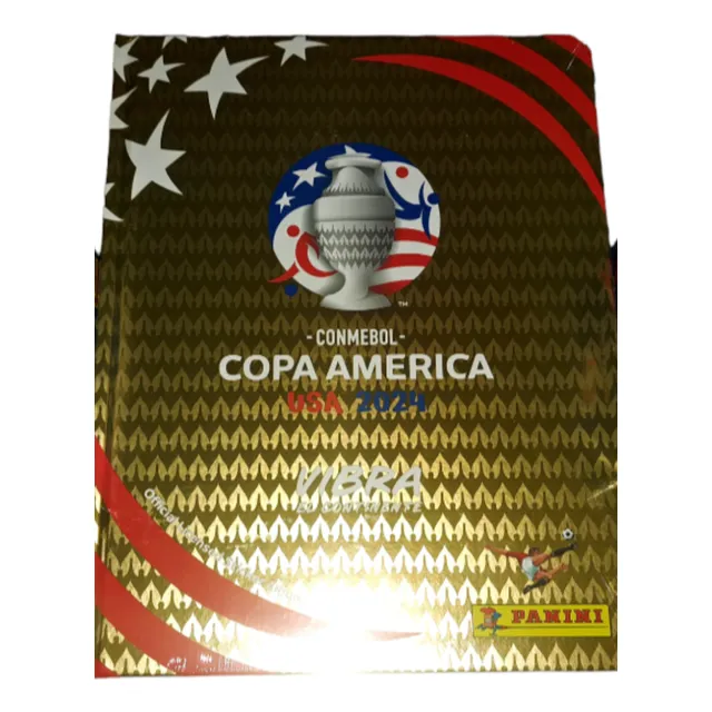 Álbum Copa América 2024 Dorado Tapa Dura Limitado Nuevo