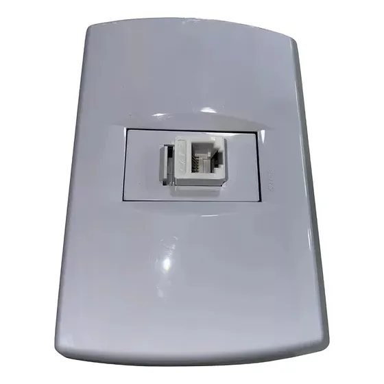 Plaqueta Sica Armada Blanca Con Rj11 Telefono Casa Korman