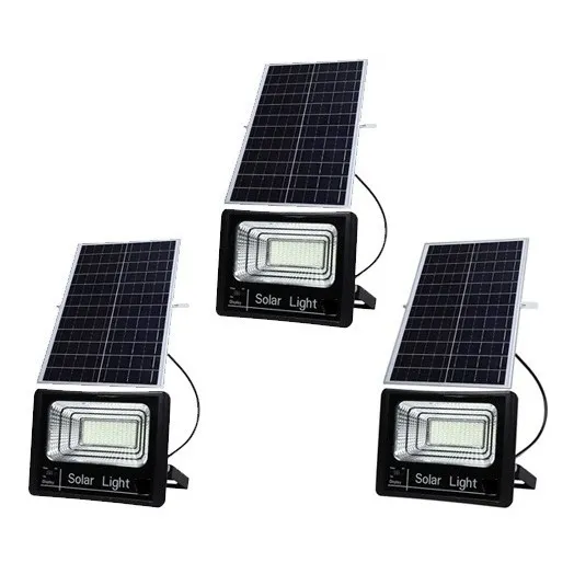 Foco Led Panel Solar X3u  25w Independiente Control Remoto